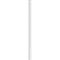 Ekena Millwork Fluted PVC Pilaster w/Decorative Capital & Base, 5"W x 90"H x 2"P PILP05X090FL02-2 - alternate 3